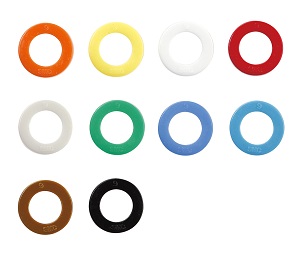 KQ2Cシリーズ（カラーキャップ 真円形 ミリサイズチューブ）